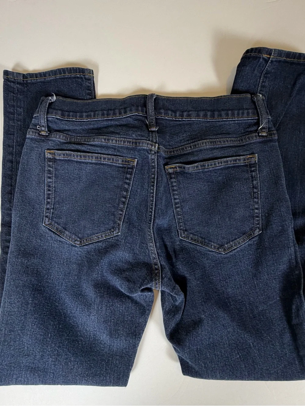 J. Crew Men's Slim Straight Jeans in Dark Indigo